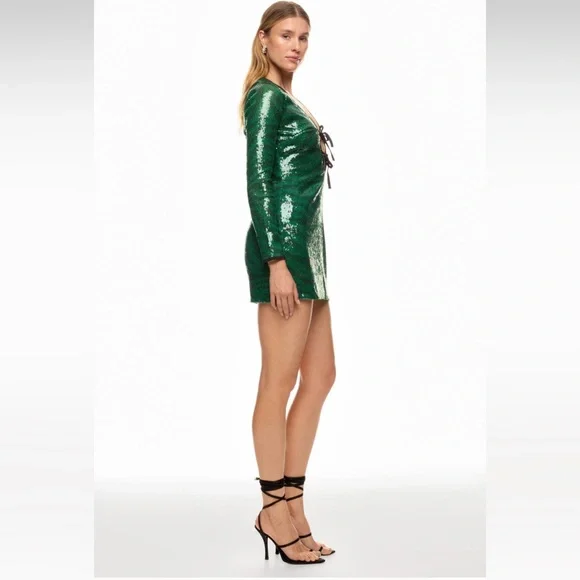 The Wolf Gang Brillo Sequin Dress, RTR
